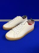 Good Guys White Leather Trainers - Size EU41
