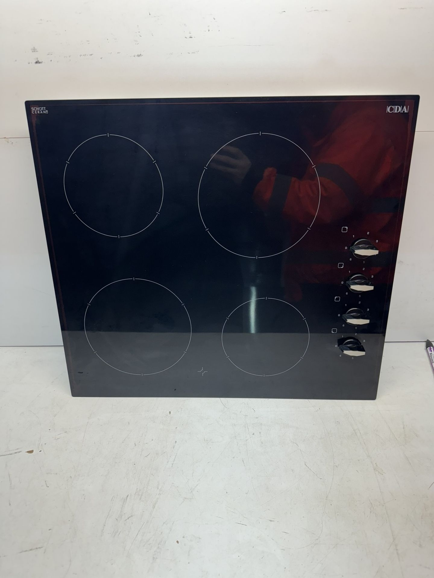 Ex-Display CDA HC6211FR Four Ring Built In Ceramic Hob