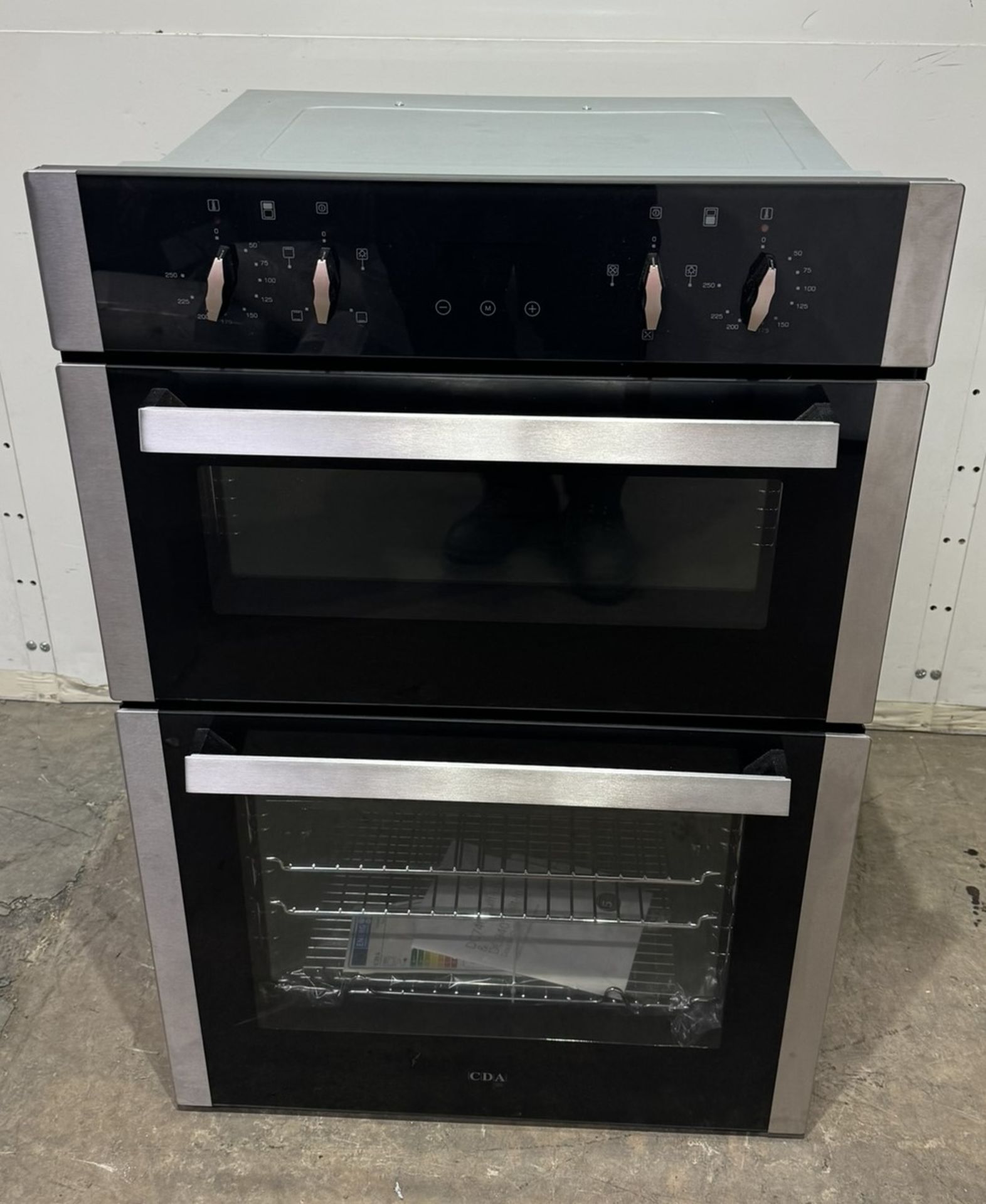 Ex-Display CDA DC940SS/5 Double Built in Electric oven | Colour Black