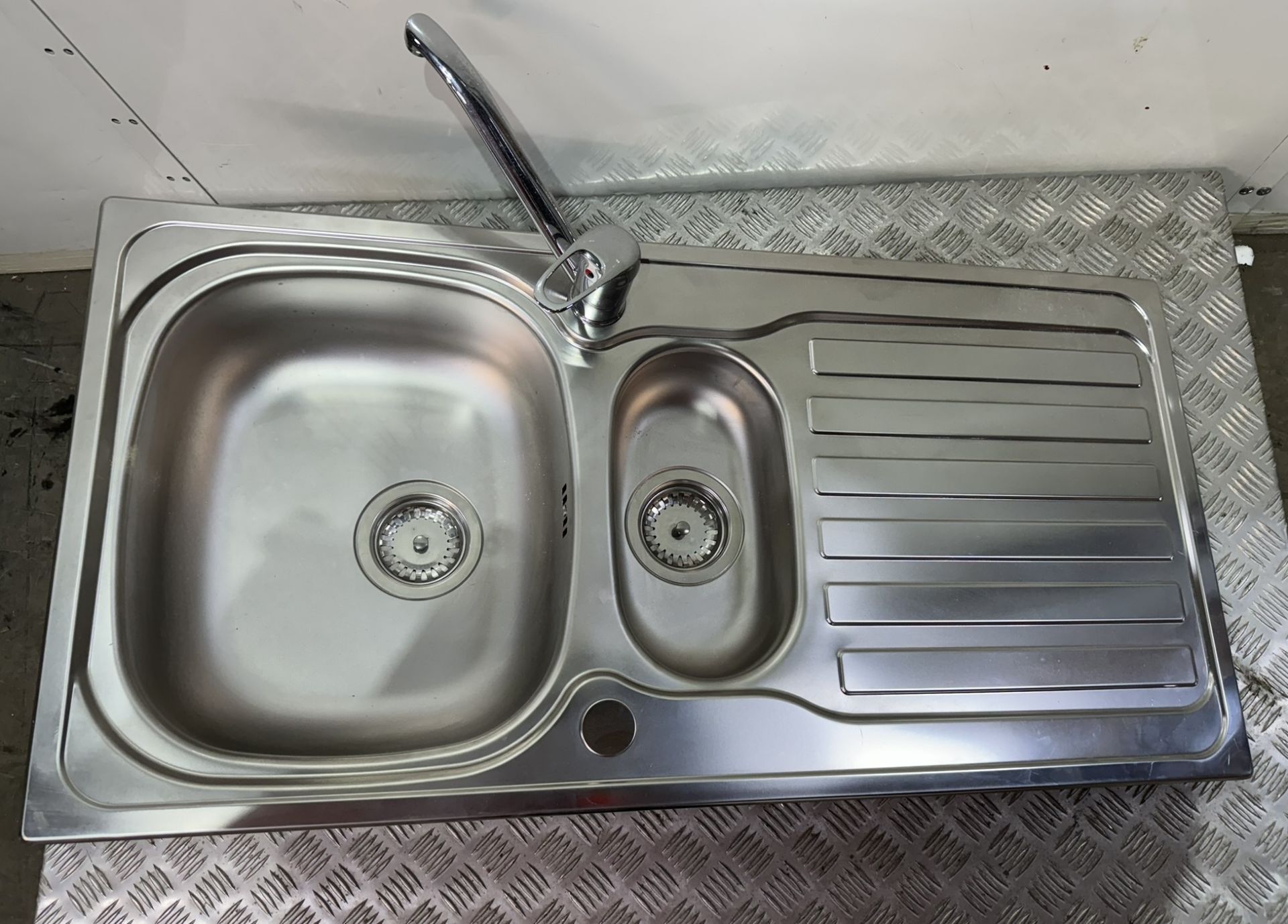 Ex-Display Unbranded Stainless Steel Sink W/ Tap