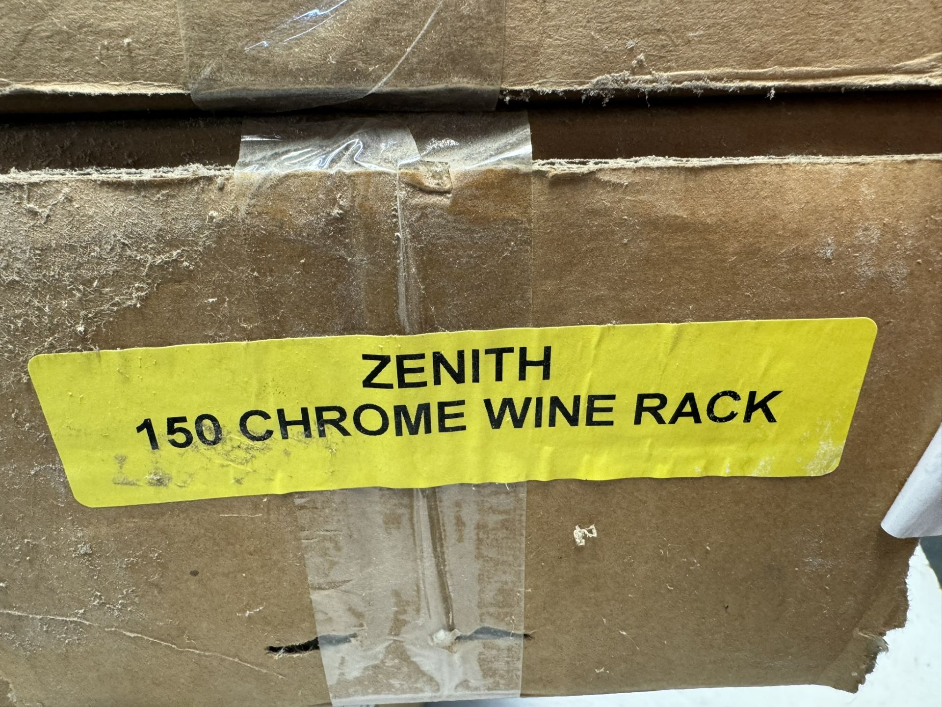 8 x Various Chrome Wine Racks - As Pictured - Bild 8 aus 9