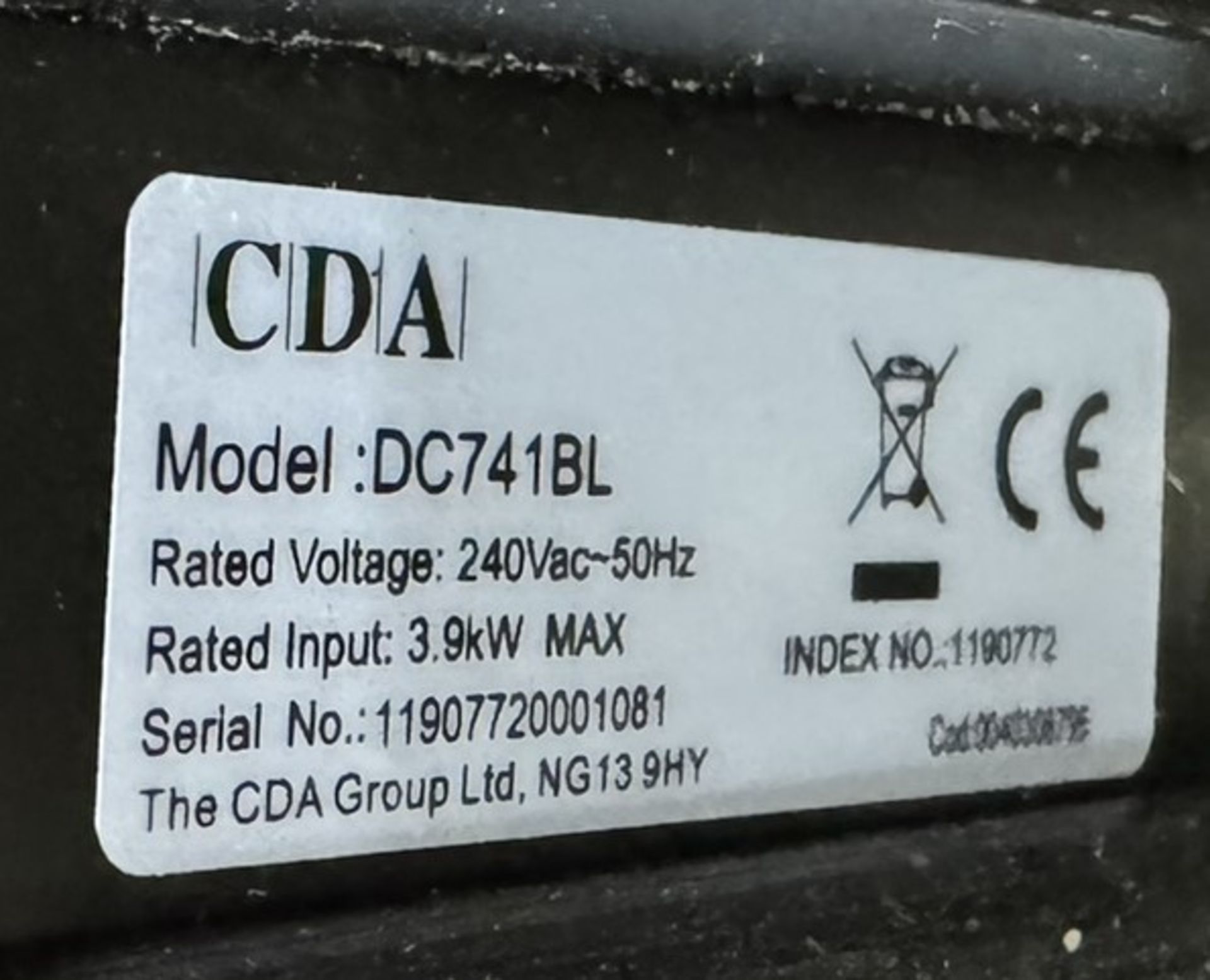 Ex-Display CDA DC741BL Built In Electric Double Oven - Bild 5 aus 5