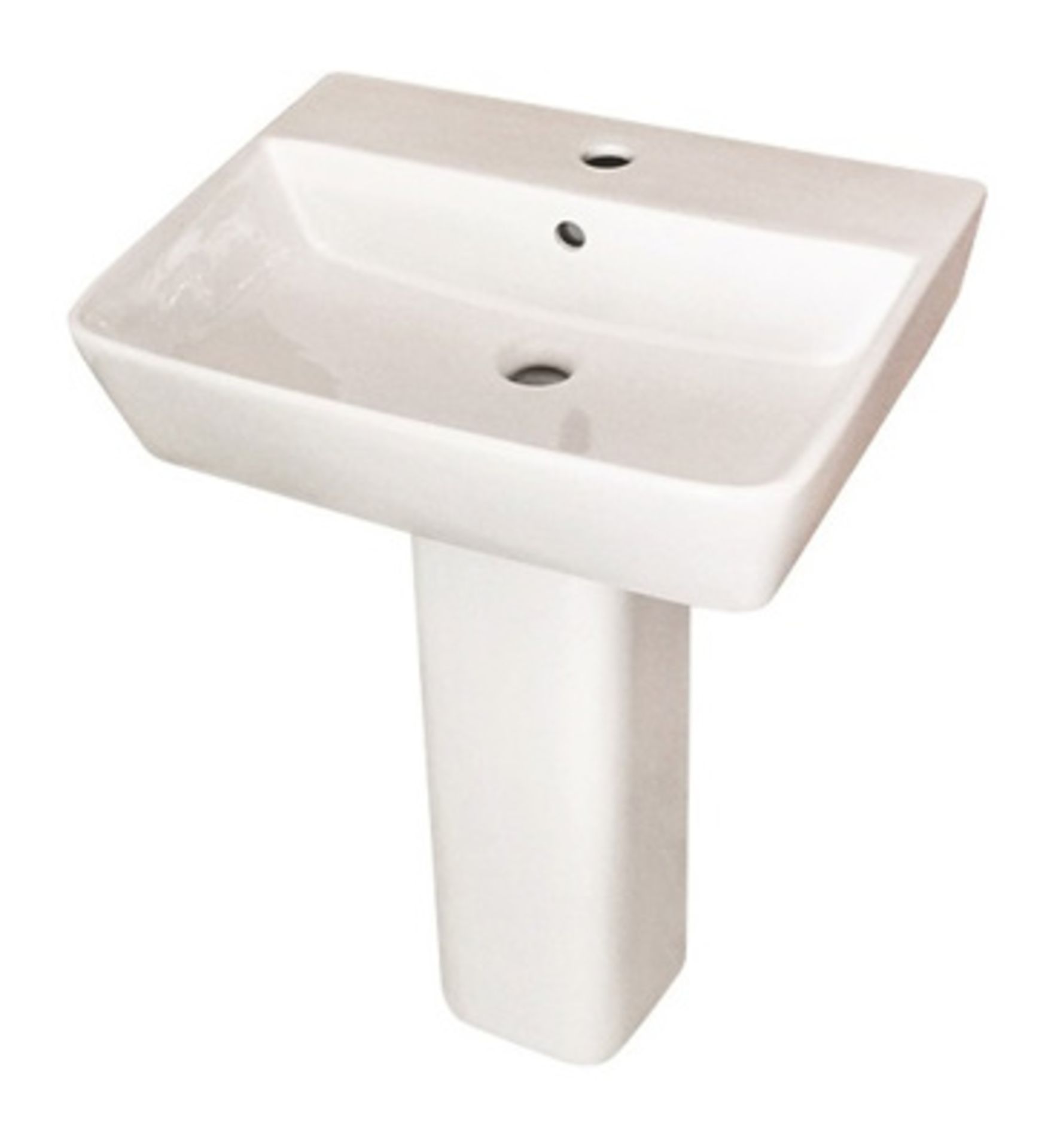 Artesan Square Basin 550 x 430mm - 1 Tap Hole *Basin Only*