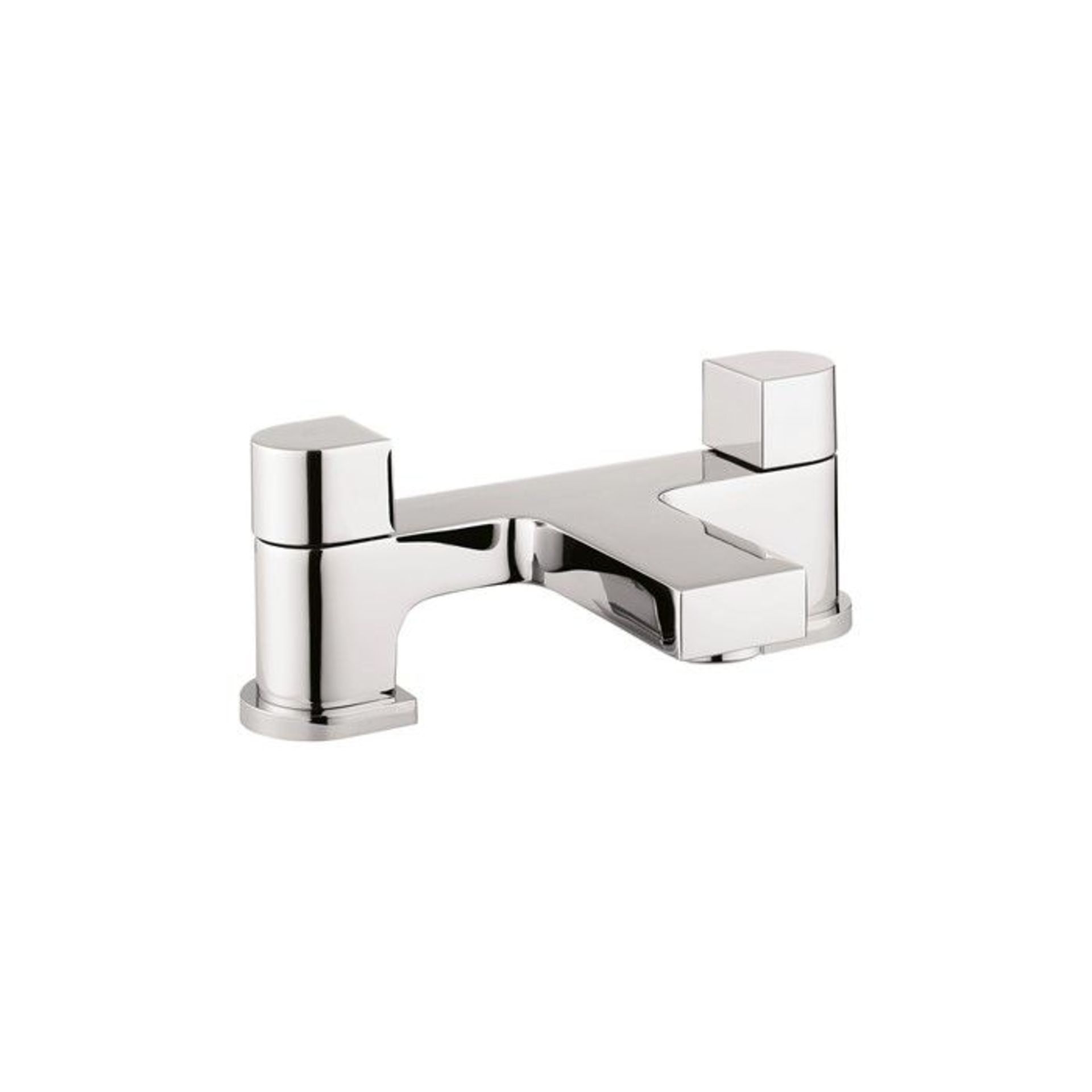 Crosswater Planet Bath Filler Dual Lever Deck Mounted