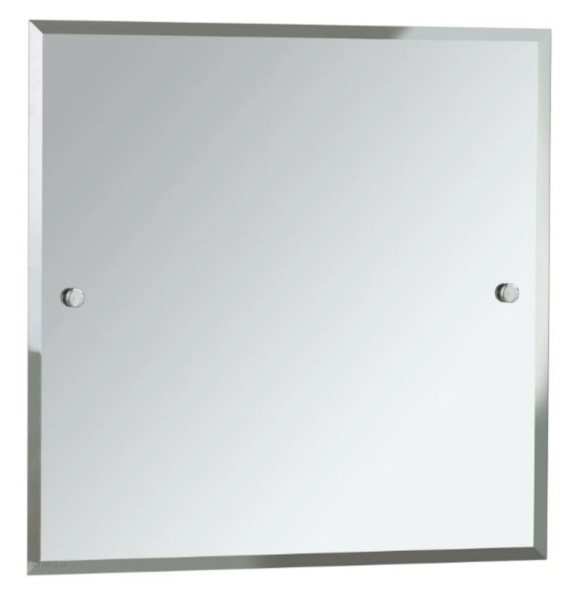 Heritage MHDSQC Harlesden Square 600mm x 600mm Mirror - Chrome