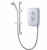 Triton Avena Single Mode Electric Shower White/Chrome