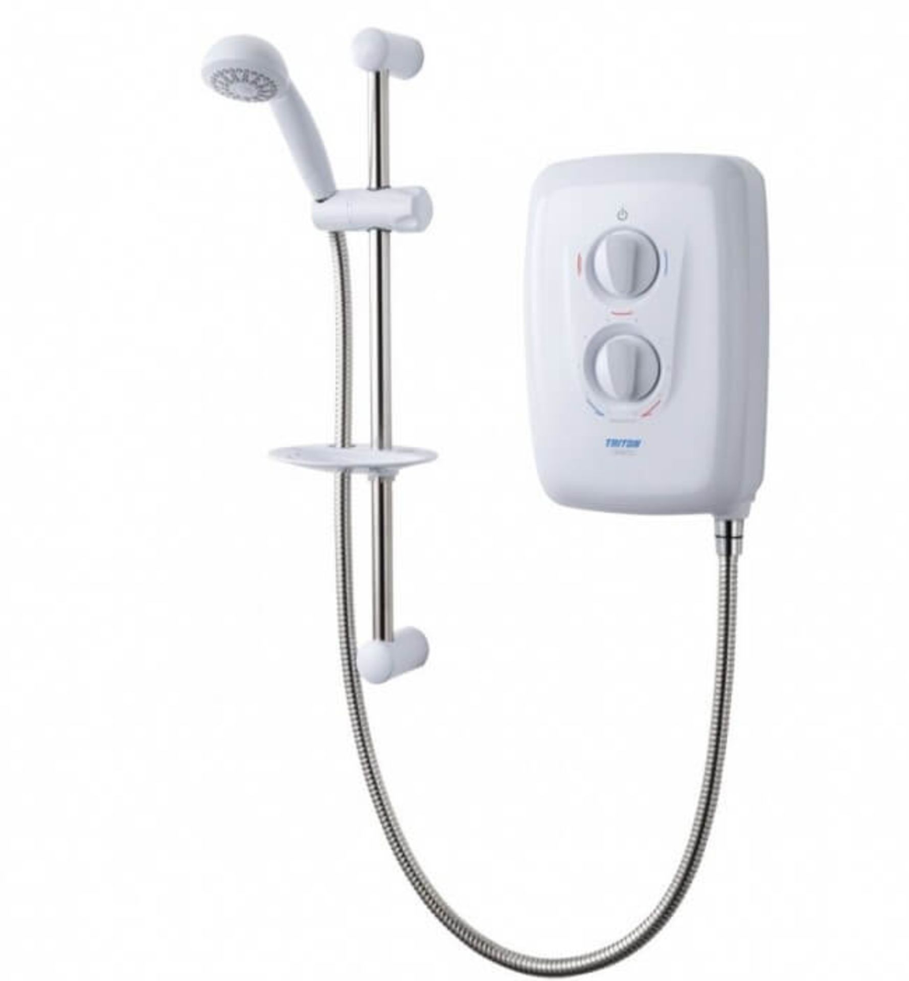 Triton Avena Single Mode Electric Shower White/Chrome