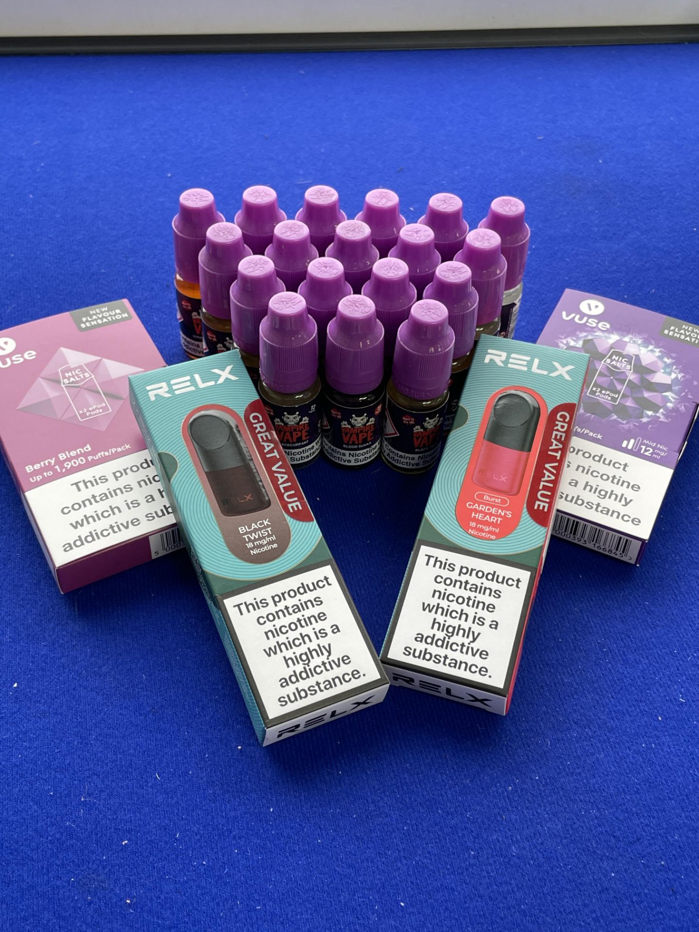 250+ Various E-Liquids and Pre-Filled Pods for Vape Products | See description and photographs - Bild 13 aus 63