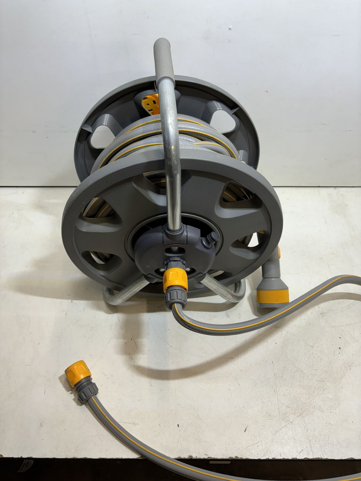 Assembled 2-in-1 Hose Reel (60m) with hose - Bild 3 aus 6