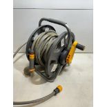 Assembled 2-in-1 Hose Reel (60m) with hose