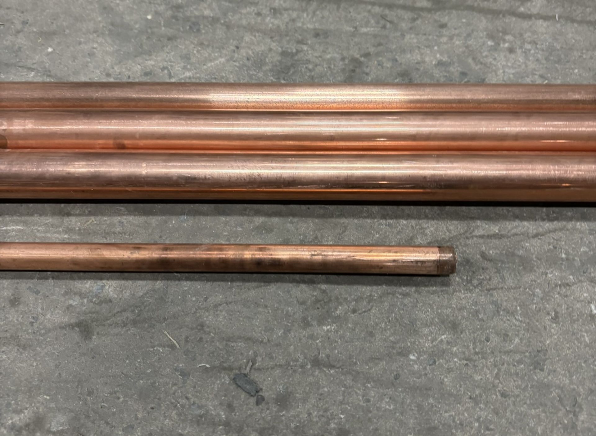 4 x Various Copper Pipes As Seen In Photos - Bild 3 aus 9