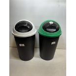 2 x Rubbish Bins