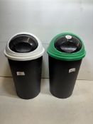 2 x Rubbish Bins