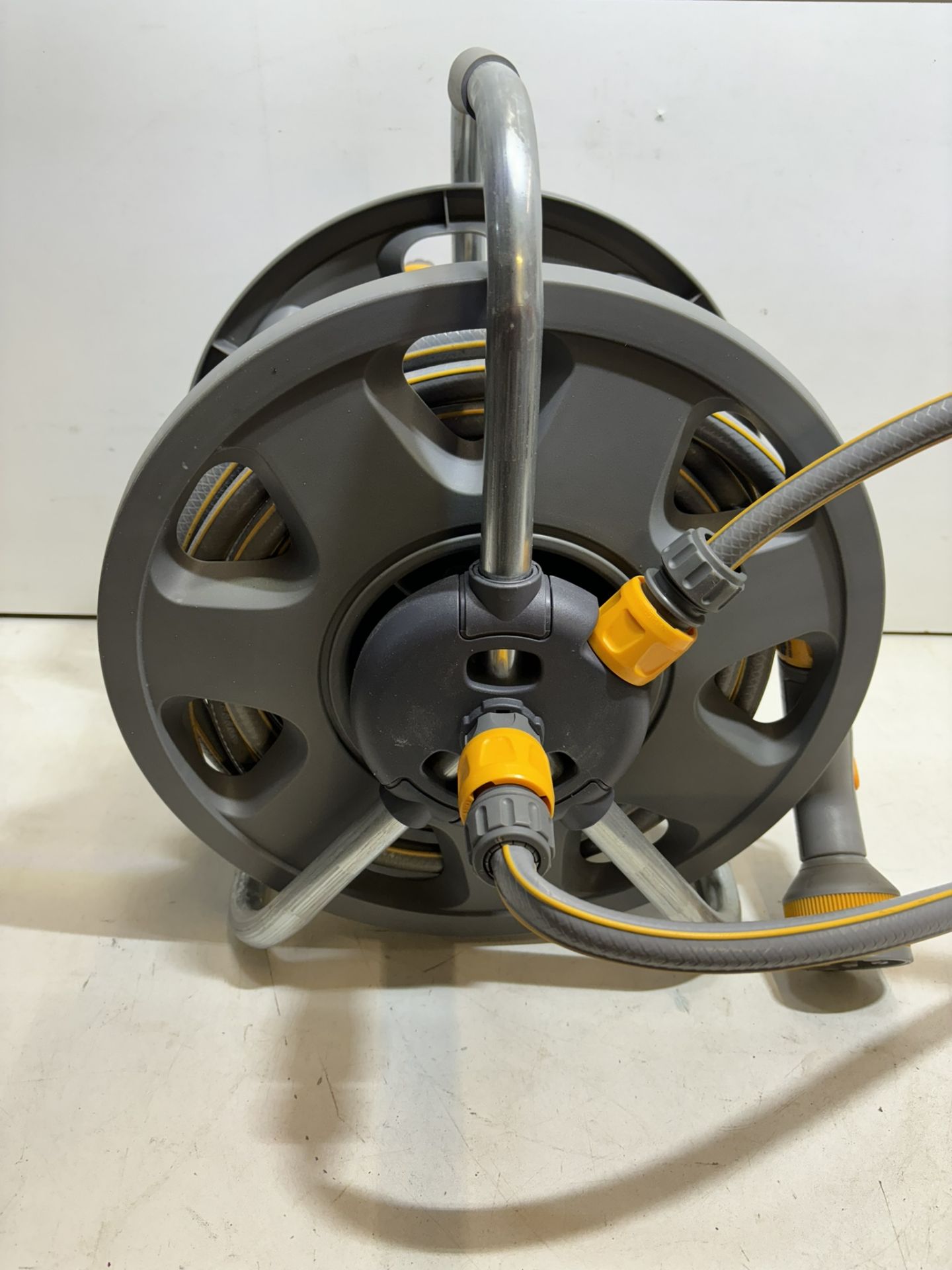 Assembled 2-in-1 Hose Reel (60m) with hose - Bild 4 aus 6