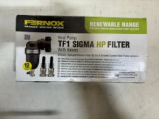 Fernox TF1 Sigma HP Filter With Valves