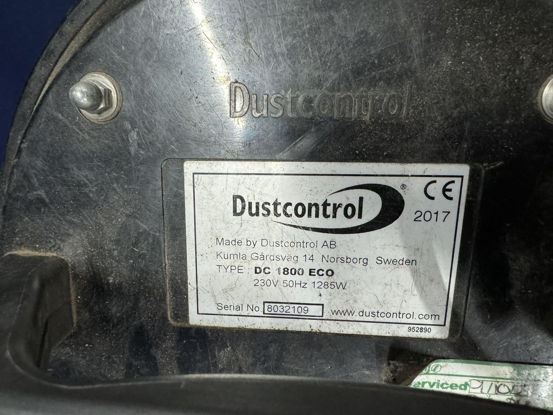 Dust Control DC1800 Mobile Dust Extractor - Bild 6 aus 6