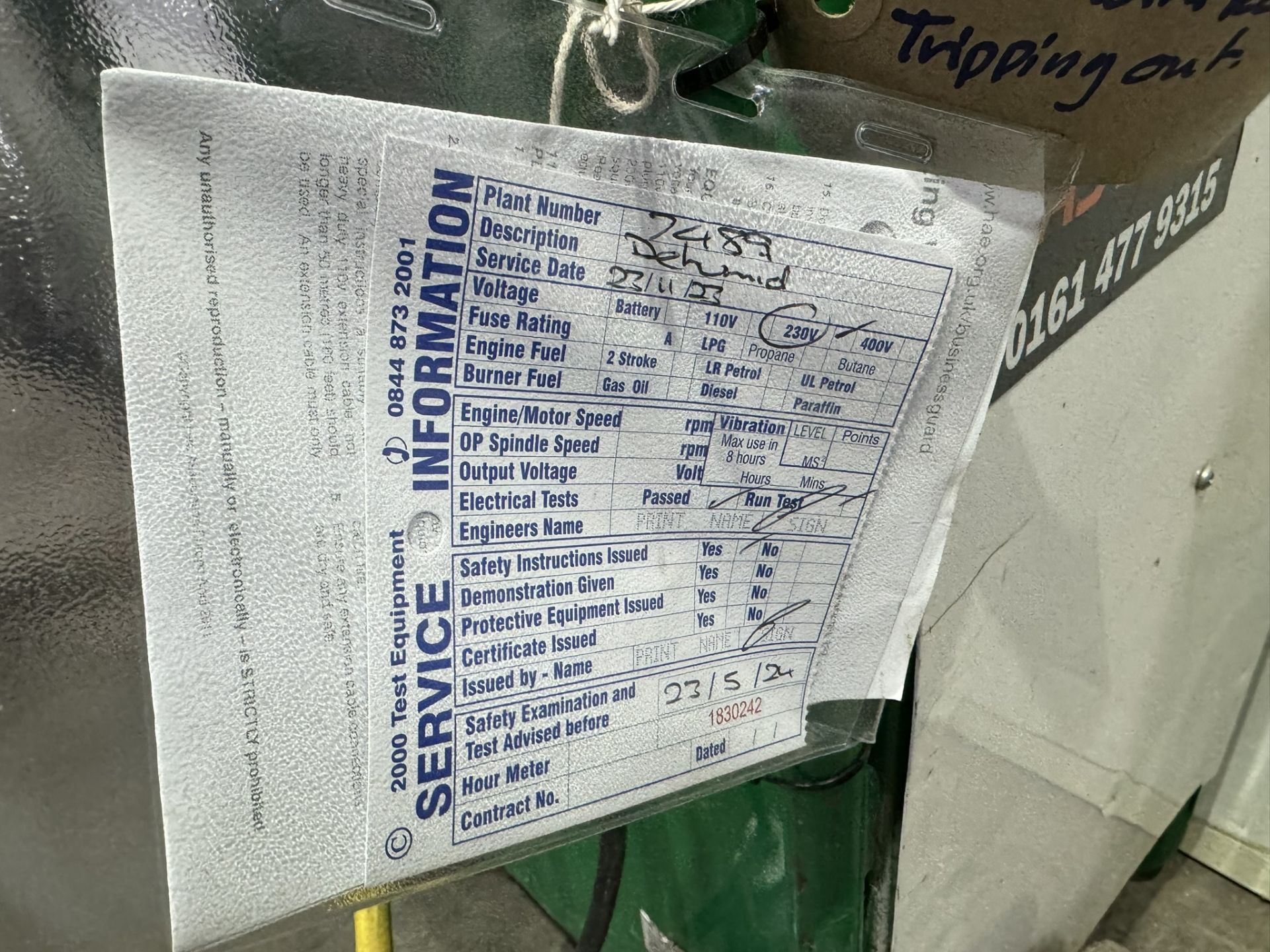 EBAC BD150 30L Dual Voltage Industrial Dehumidifer - Image 5 of 5