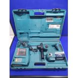 Makita BHR200 24V Cordless Hammer Drill in Case