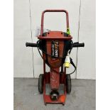 Hilti TE3000-AVR Heavy-Duty Concrete Breaker/Jackhammer w/ Trolley & 3 x Attachments