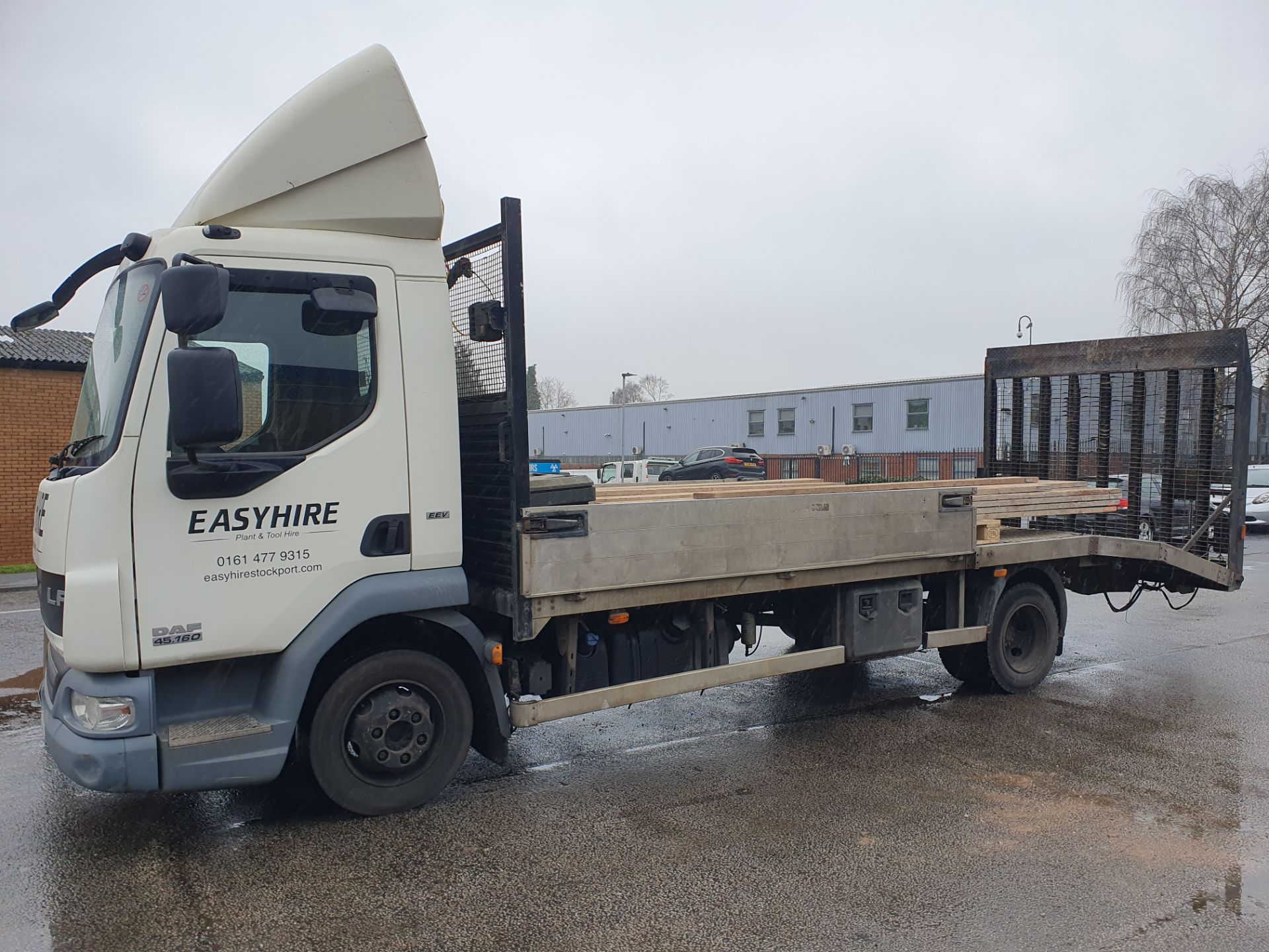 DAF LF 45.160 Flatbed Lorry w/ Loading Ramp & Electric Winch | DIG 4987 | 494,328km - Bild 4 aus 22