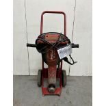 Hilti TE3000-AVR Heavy-Duty Concrete Breaker/Jackhammer w/ Trolley & 2 x Attachments