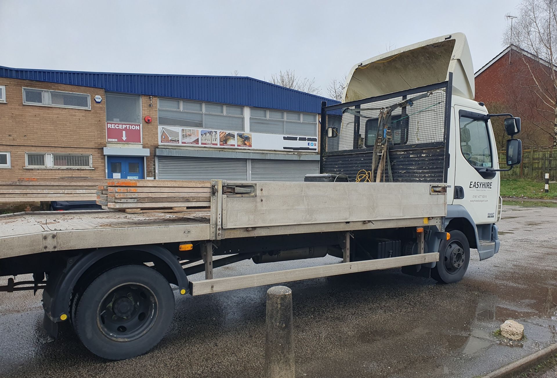 DAF LF 45.160 Flatbed Lorry w/ Loading Ramp & Electric Winch | DIG 4987 | 494,328km - Image 11 of 22