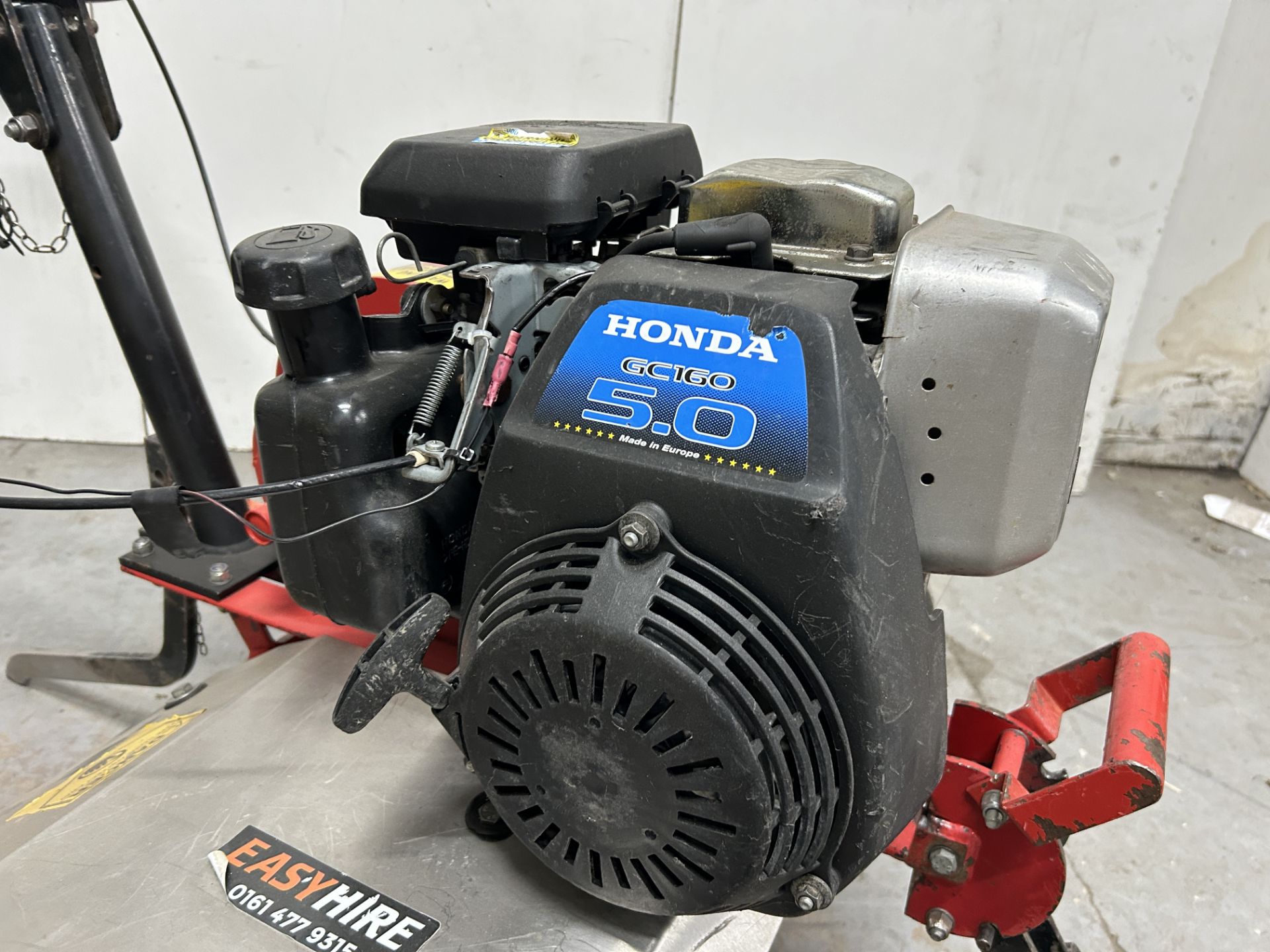 Industrial Tiller/Cultivator w/ Honda GC160 Petrol Engine - Bild 3 aus 6
