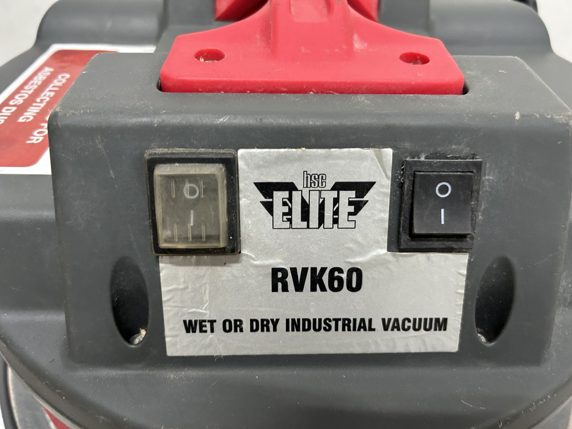 Elite RVK60 90L Industrial Wet & Dry Vacuum Cleaner - Image 3 of 6