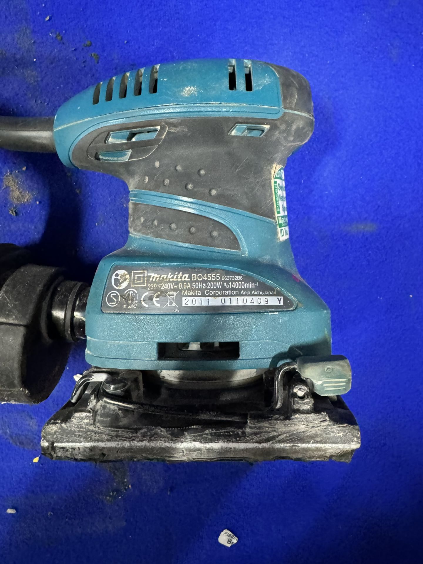 Makita BO4555 Orbital Palm Sander - Bild 4 aus 5