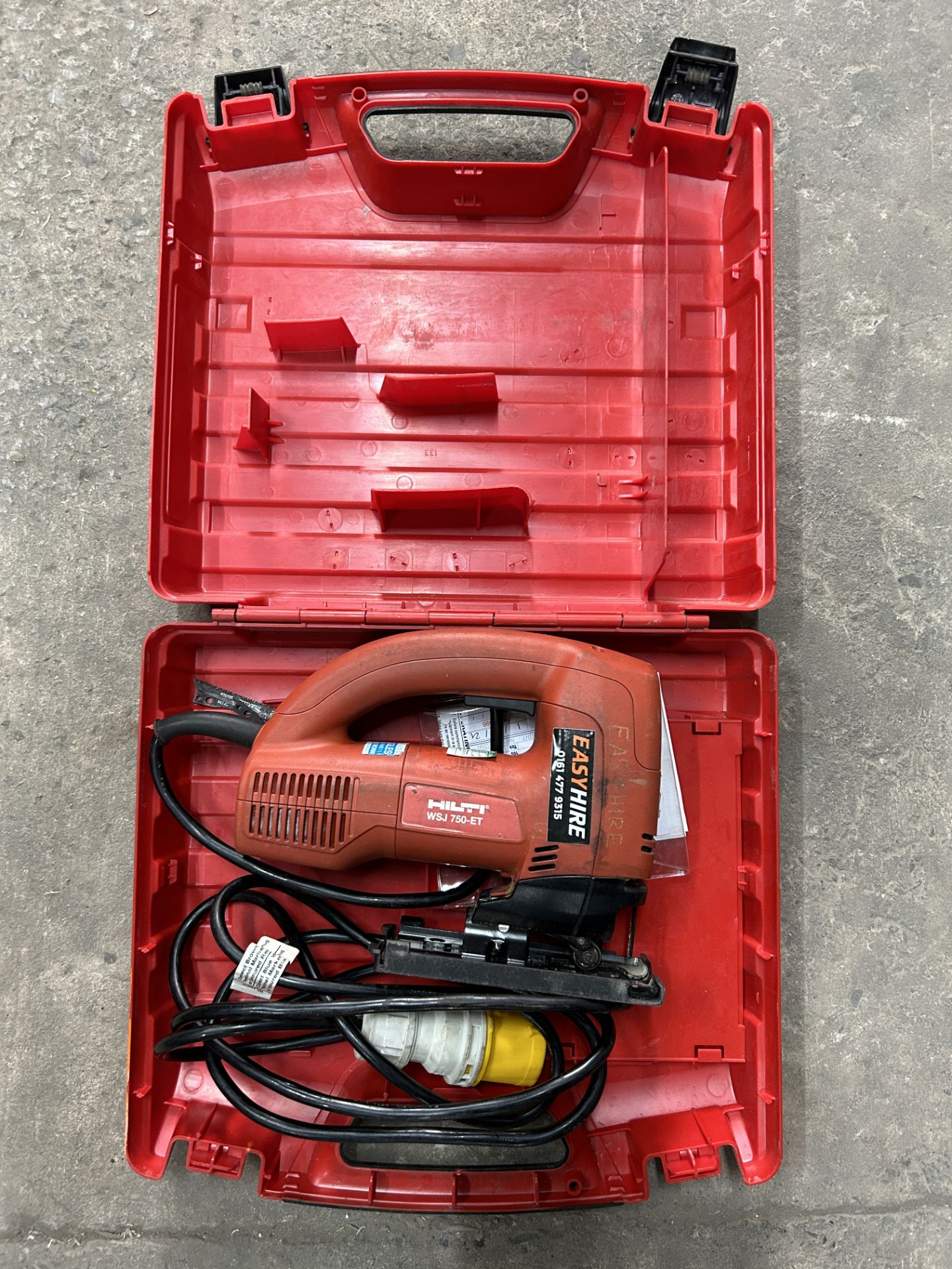 Hilti WSJ 750-ET Corded Jigsaw in Case