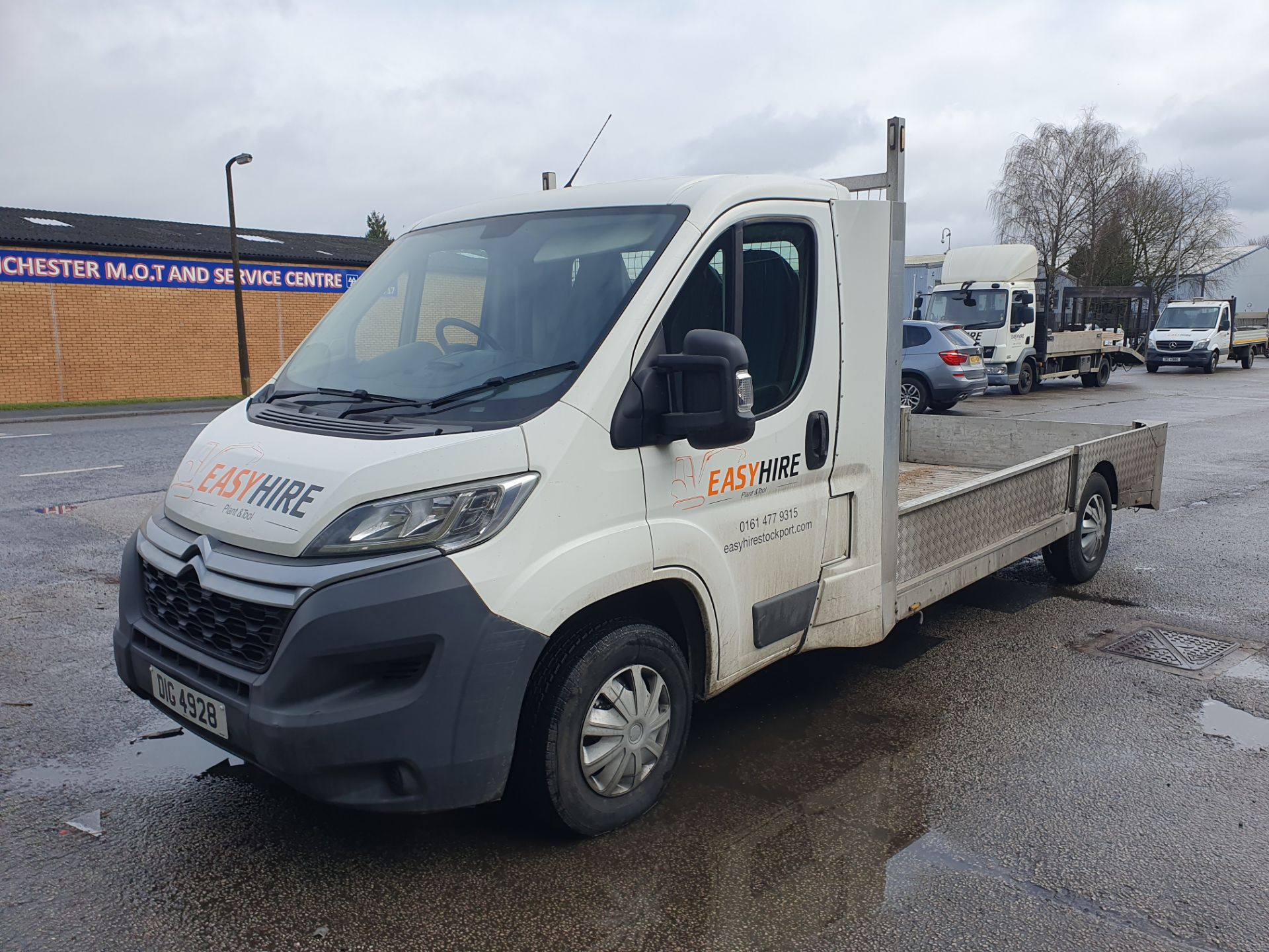 Citroen Relay X2-50 Flat Lorry w/ Loading Ramp Sides | DIG 4928 | 148,060 Miles - Image 9 of 20