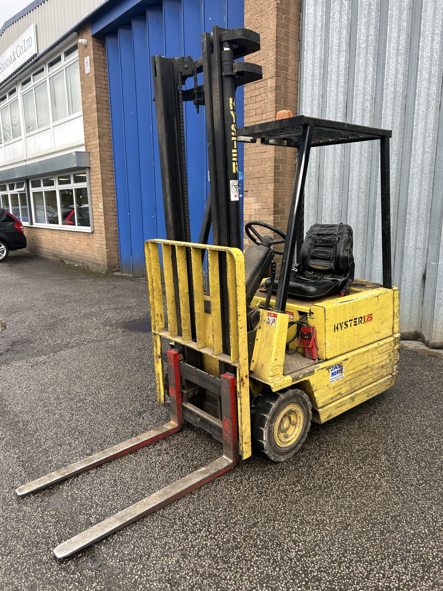 Hyster A1.25XL Electric Forklift Truck w/ Charger | YOM: 1993 | 2,748 Hours - Image 3 of 11