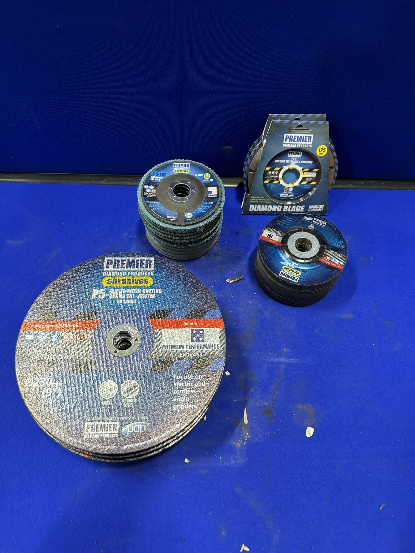 Quantity Of Various Cutting Disks - As Pictured