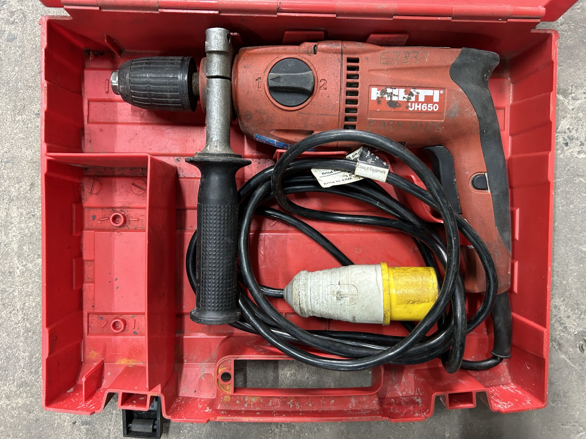 Hilti UH650 Corded Hammer Drill in Case - Image 2 of 3