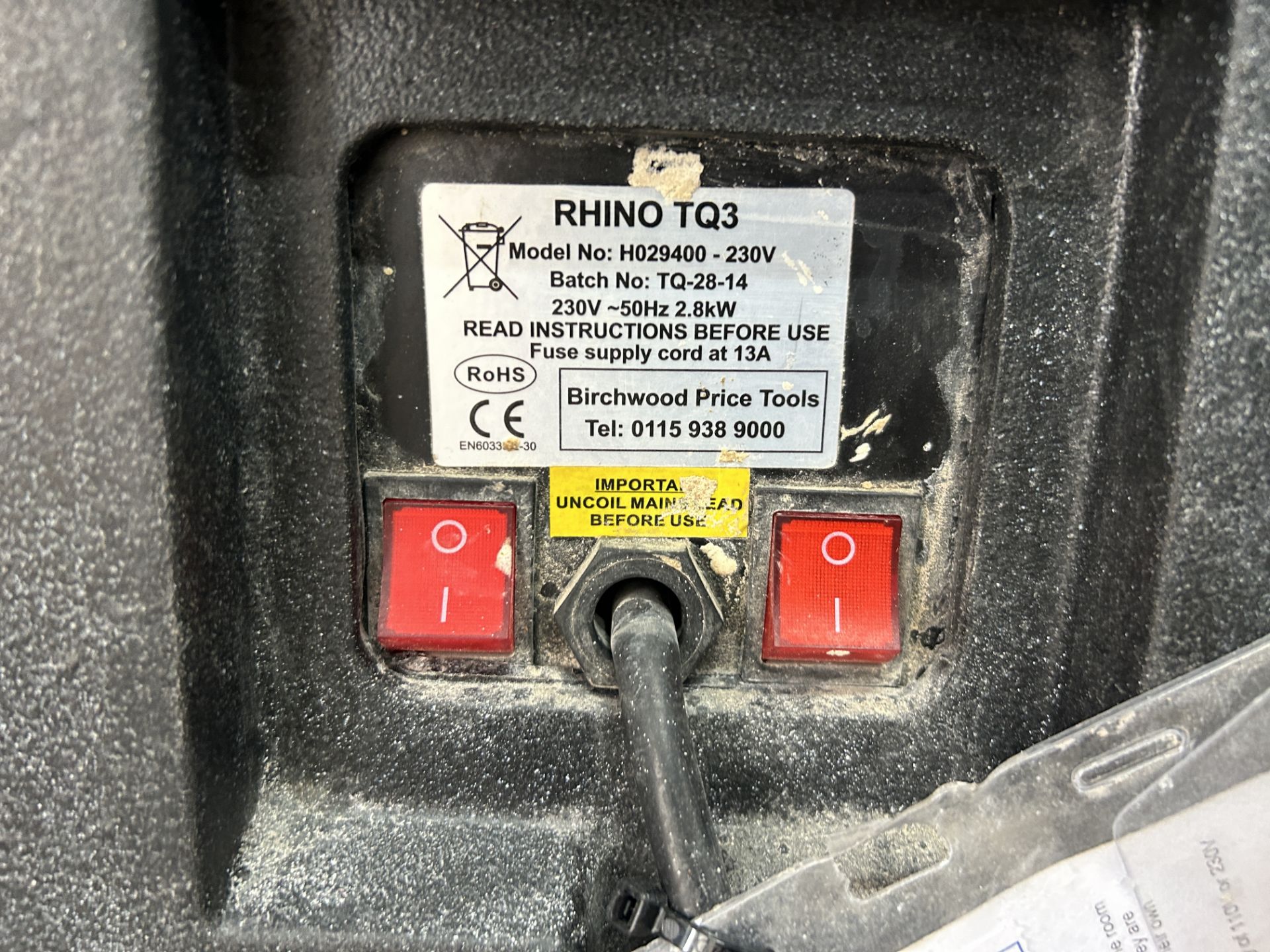 Rhino TQ3 Infrared Heater - Bild 4 aus 5