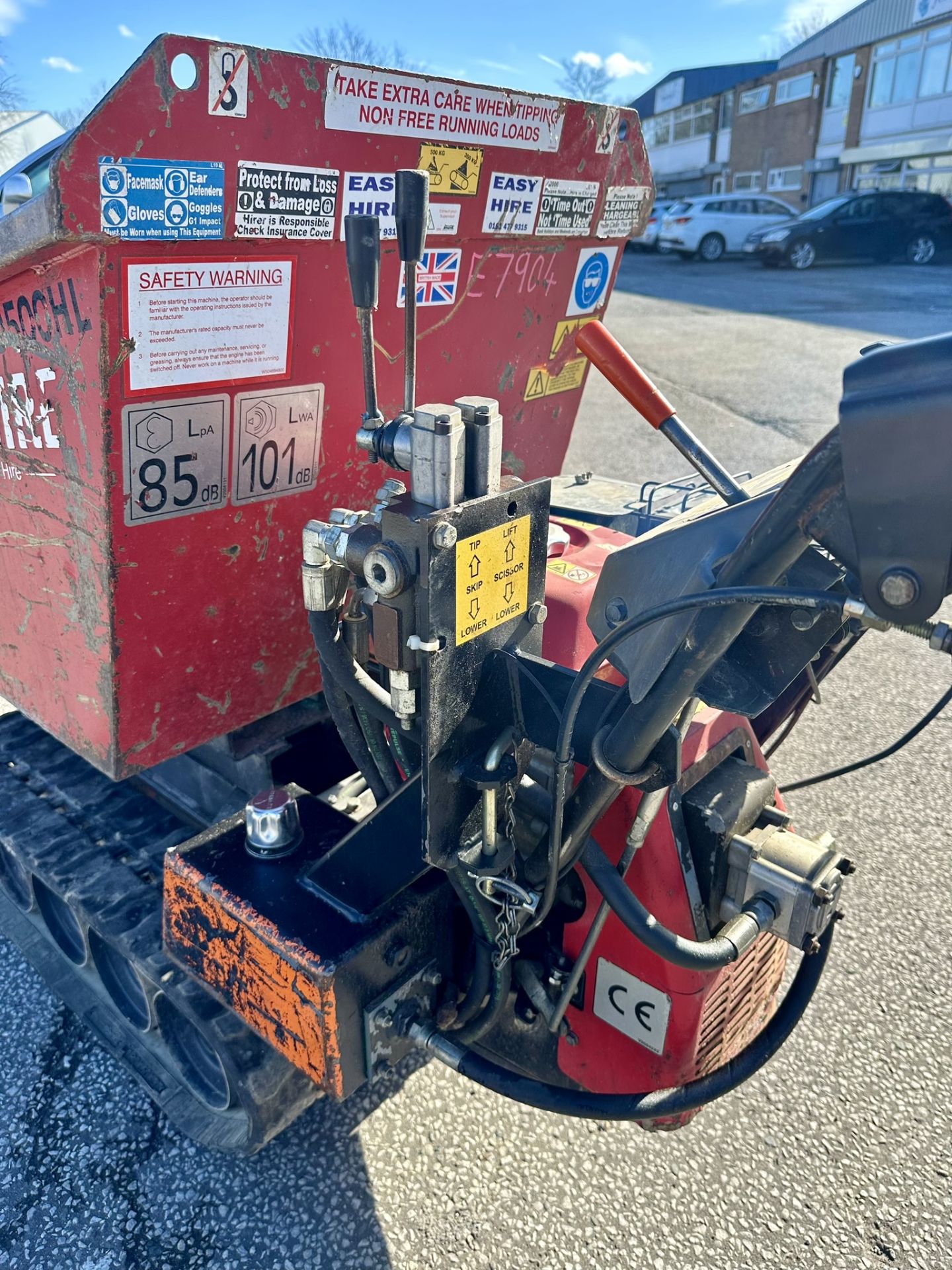 Honda TD500HL Hi Lift 500kg Tracked Dumper - Image 10 of 12