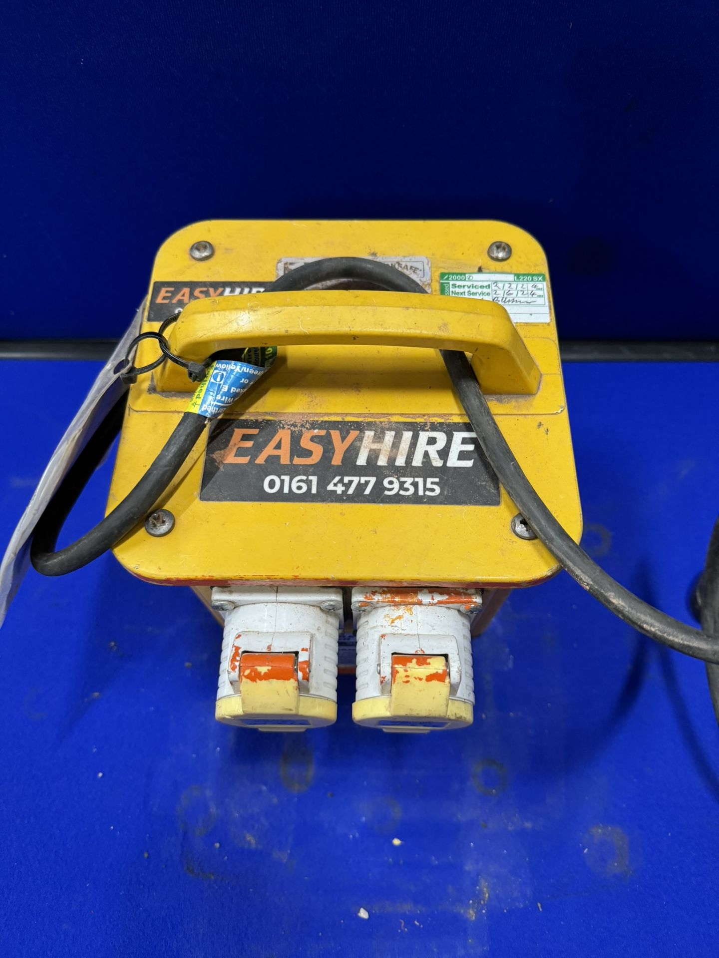 Worksafe Sealey 3KVA 110V Portable Transformer - Image 2 of 4