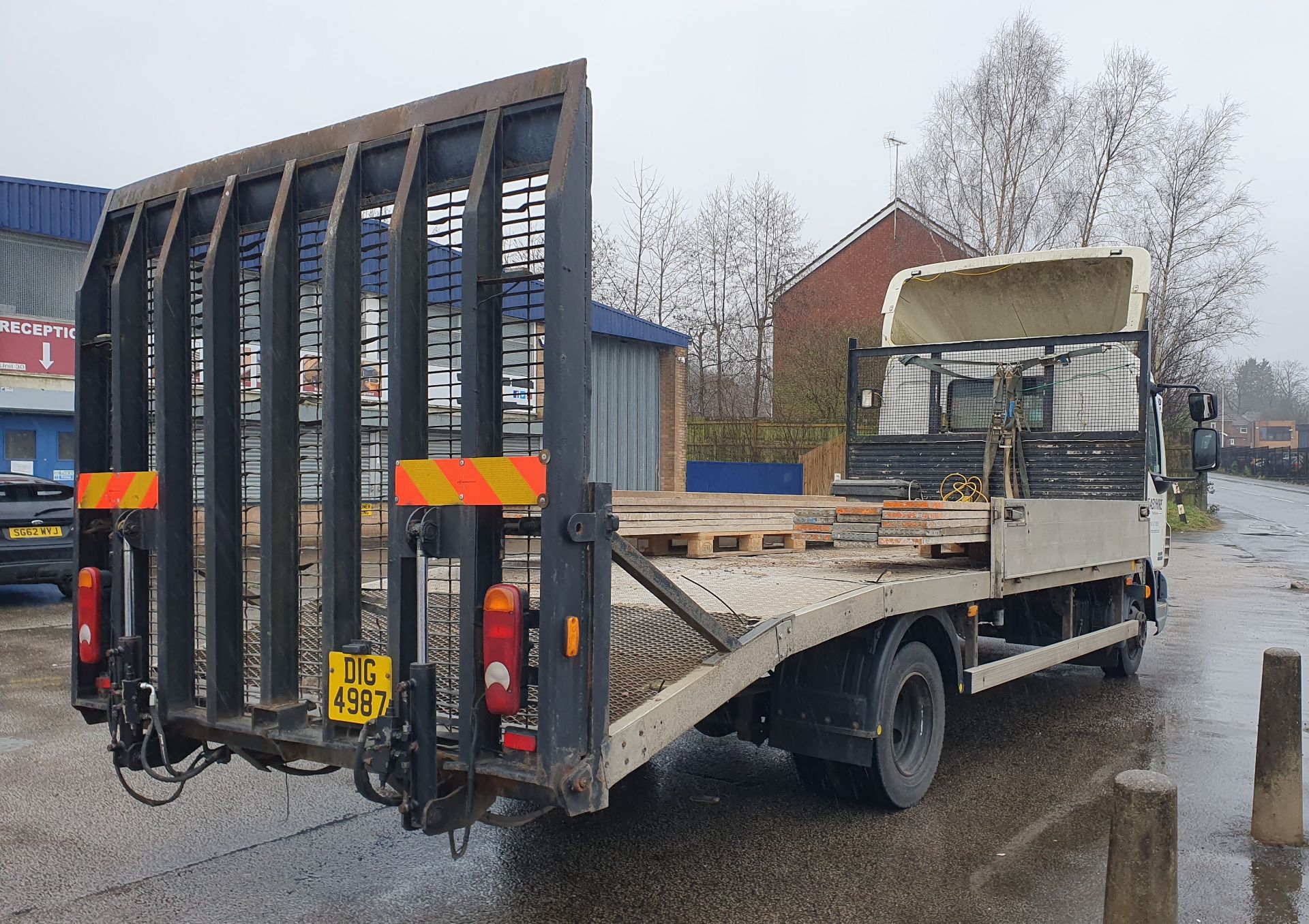 DAF LF 45.160 Flatbed Lorry w/ Loading Ramp & Electric Winch | DIG 4987 | 494,328km - Image 9 of 22