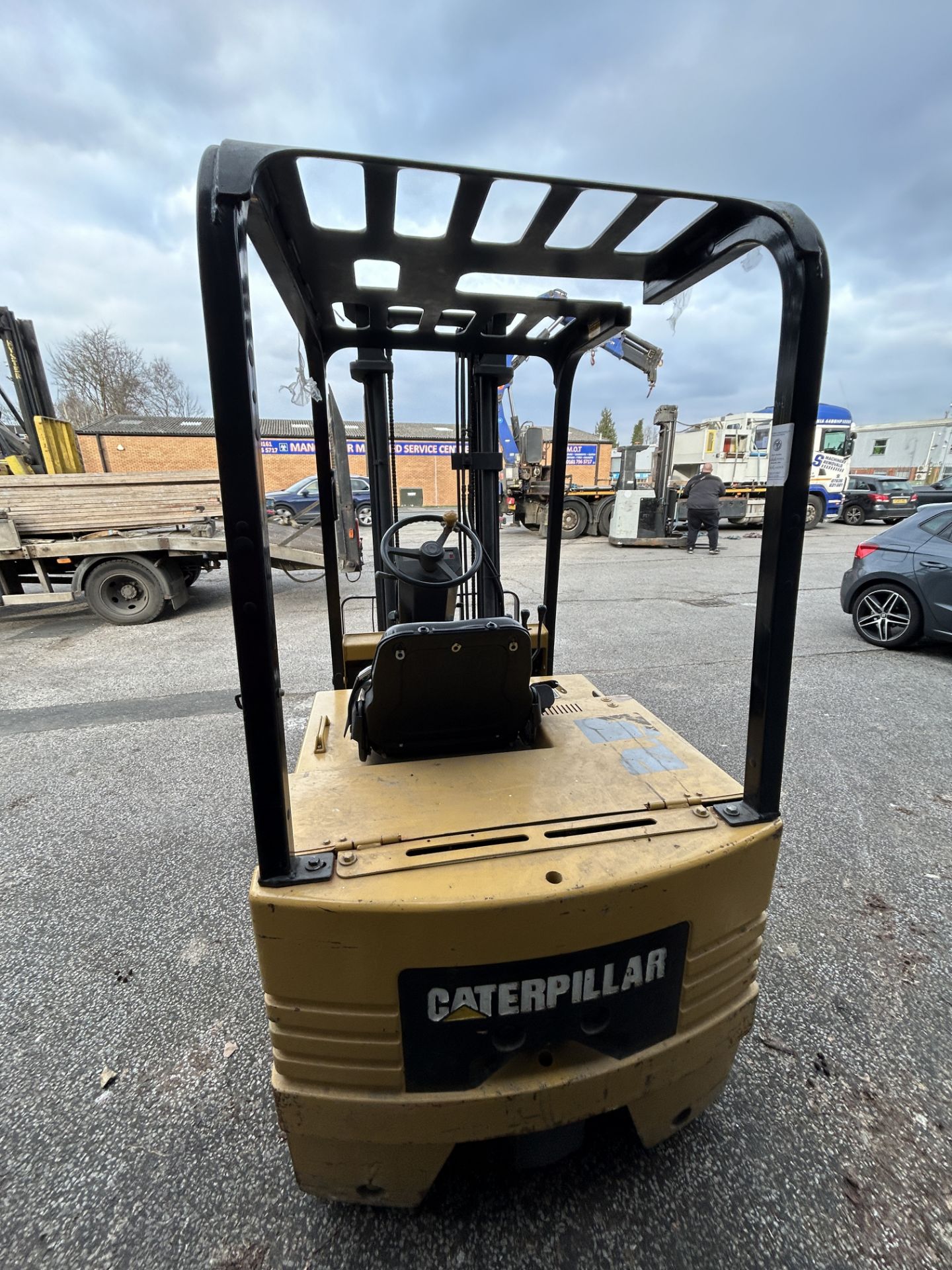 Caterpillar EP18T Electric Forklift Truck w/ Charger - Image 6 of 11