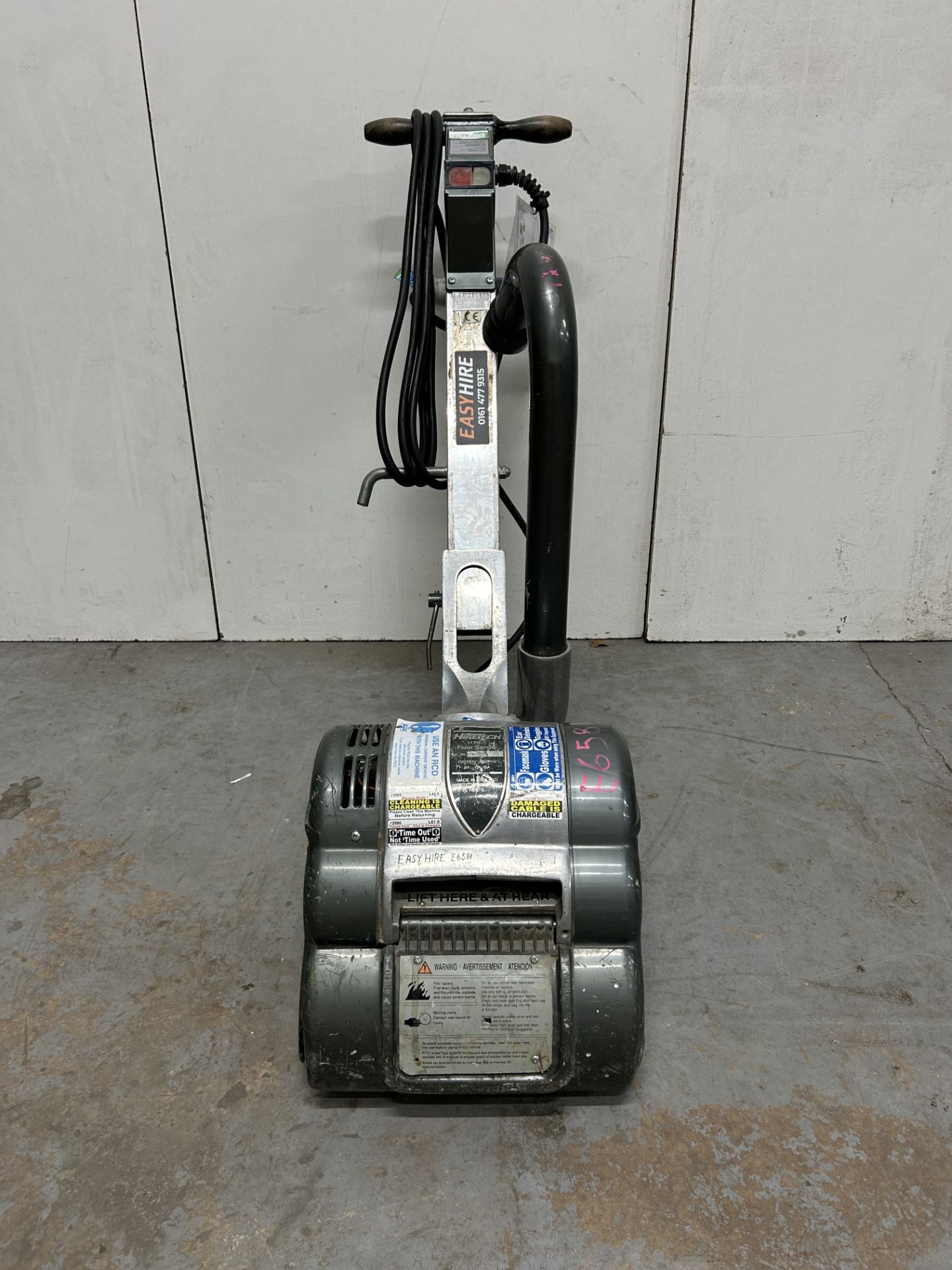 Hiretech HT8-1 Drum Floor Sander | 240v