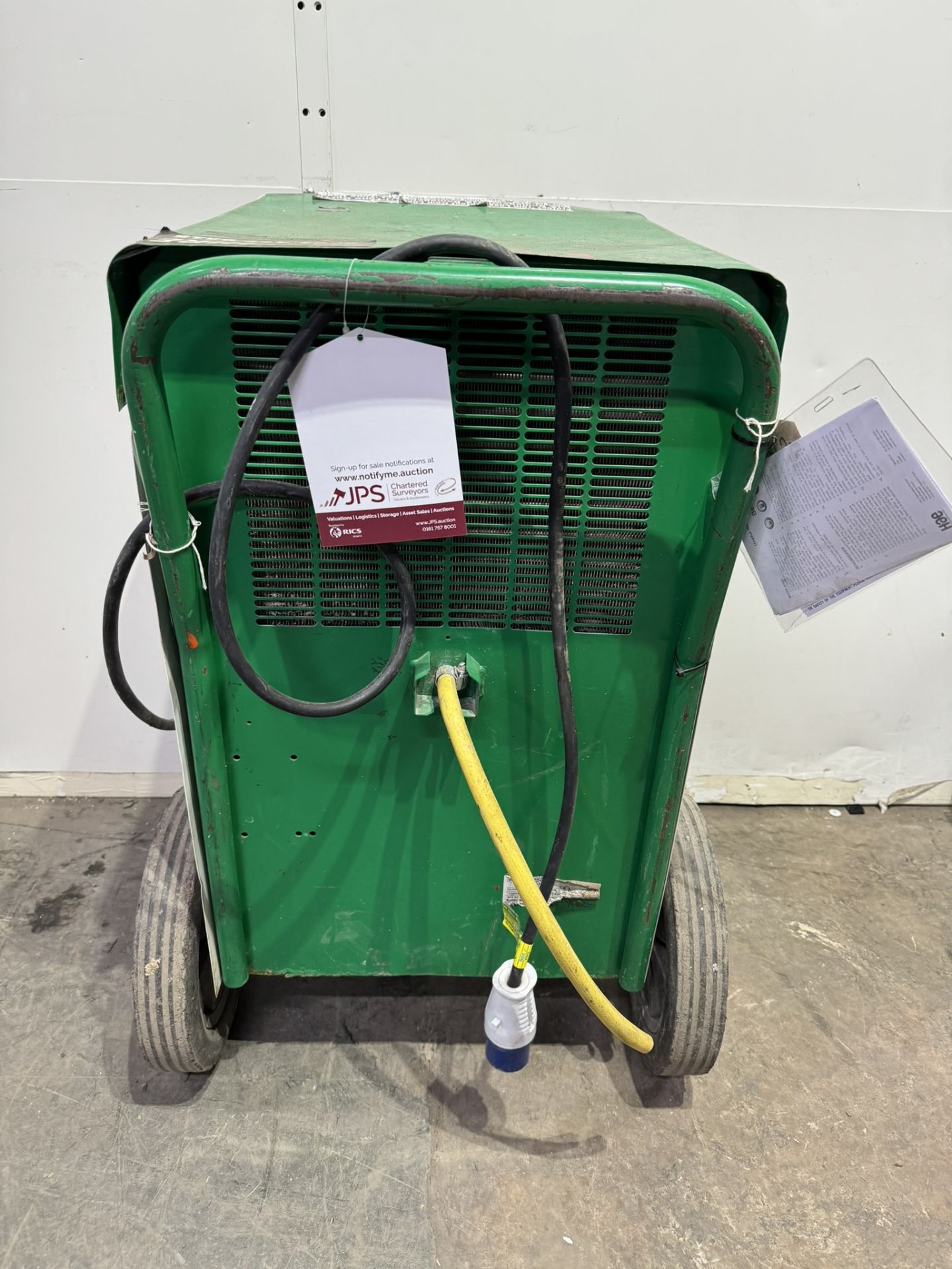 EBAC BD150 30L Dual Voltage Industrial Dehumidifer - Image 3 of 5