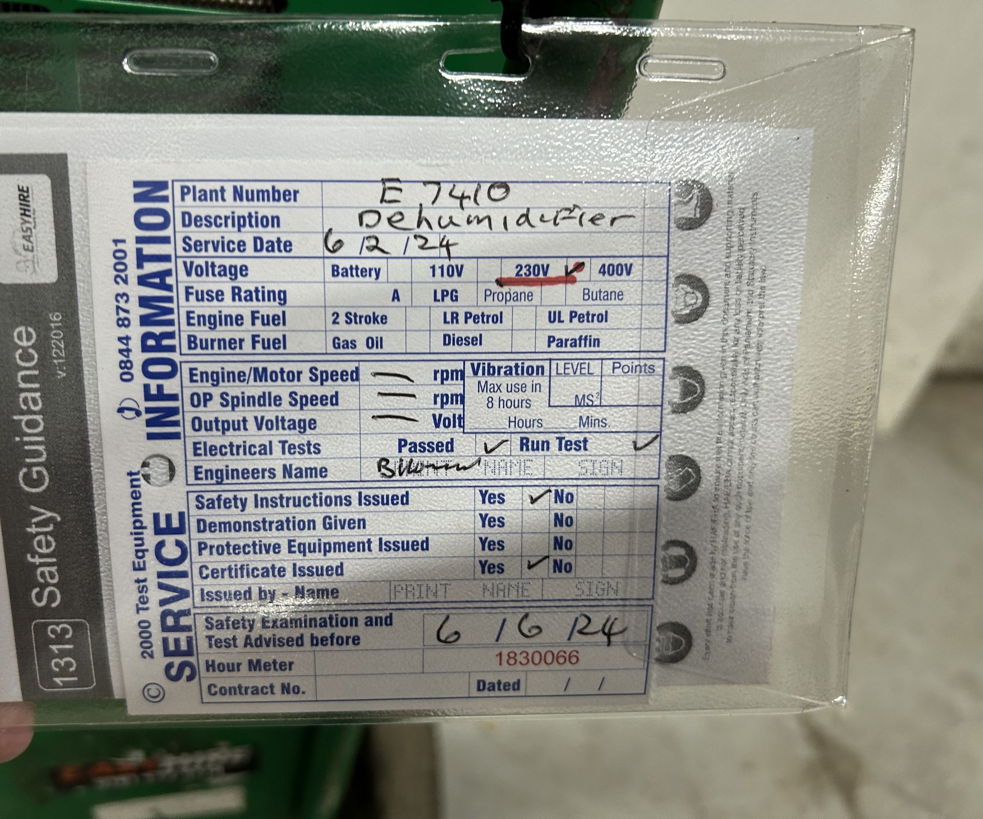 EBAC BD150 30L Dual Voltage Industrial Dehumidifer - Image 6 of 6