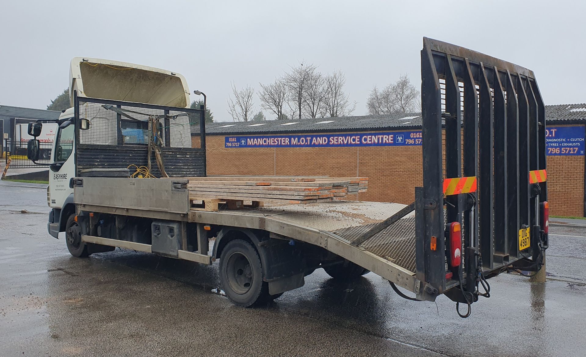 DAF LF 45.160 Flatbed Lorry w/ Loading Ramp & Electric Winch | DIG 4987 | 494,328km - Image 7 of 22