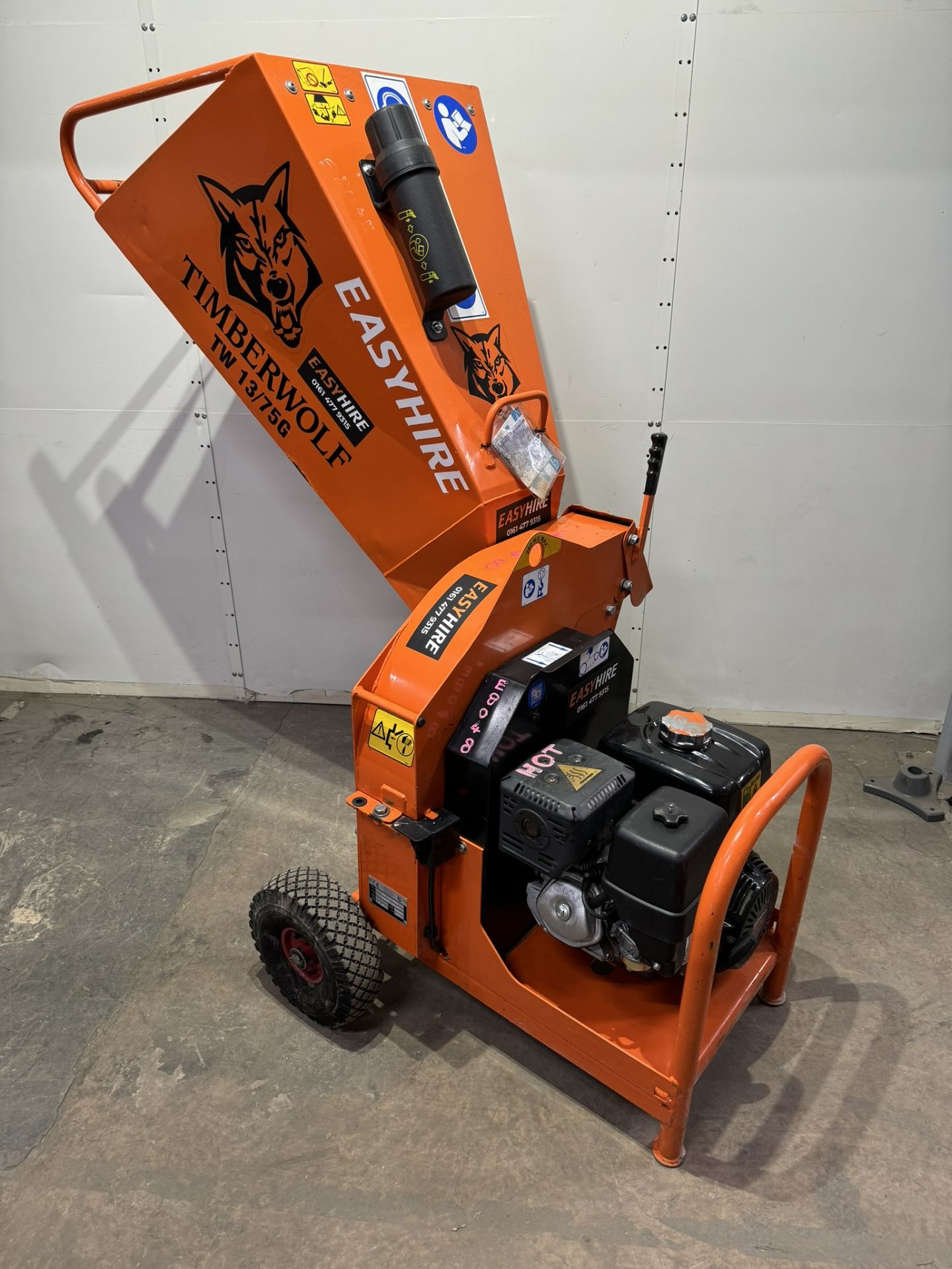 Timberwolf TW13/75G Petrol Gravity Fed Wood Chipper | YOM: 2021