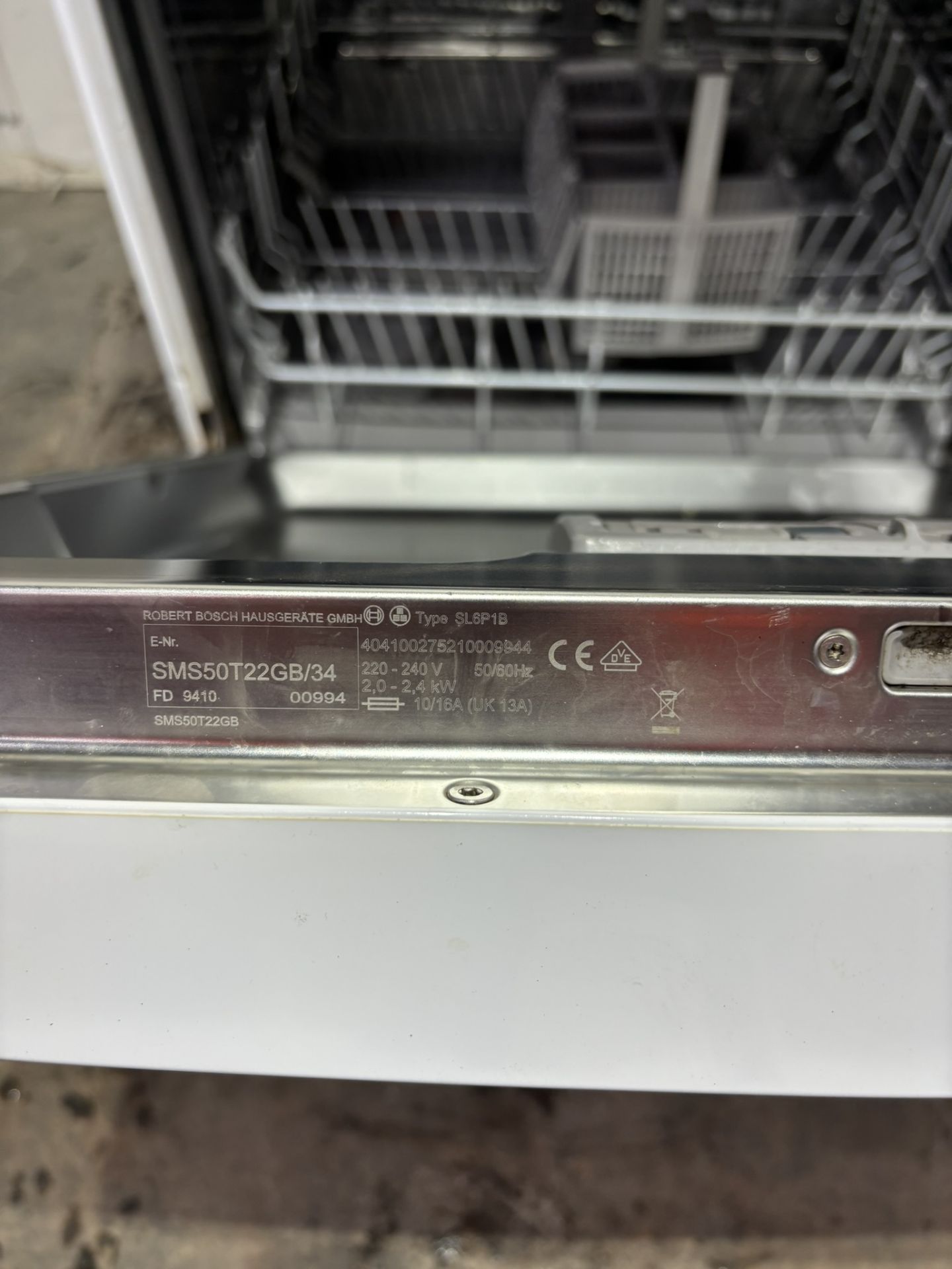 Bosch SMS50T22GB Free-standing dishwasher - Bild 5 aus 8