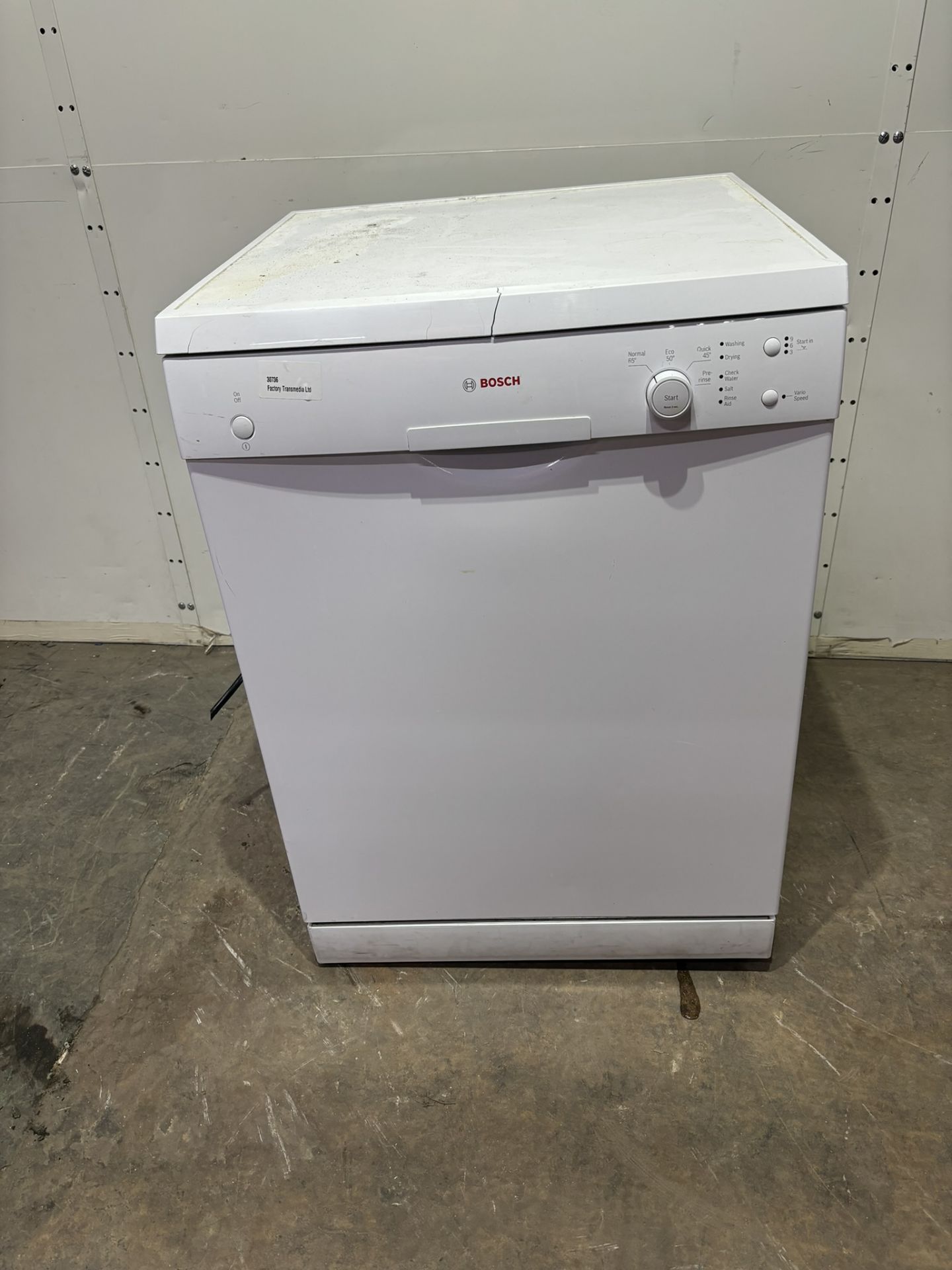 Bosch SMS40C32GB ActiveWater 12 Place A+ Freestanding Dishwasher - White