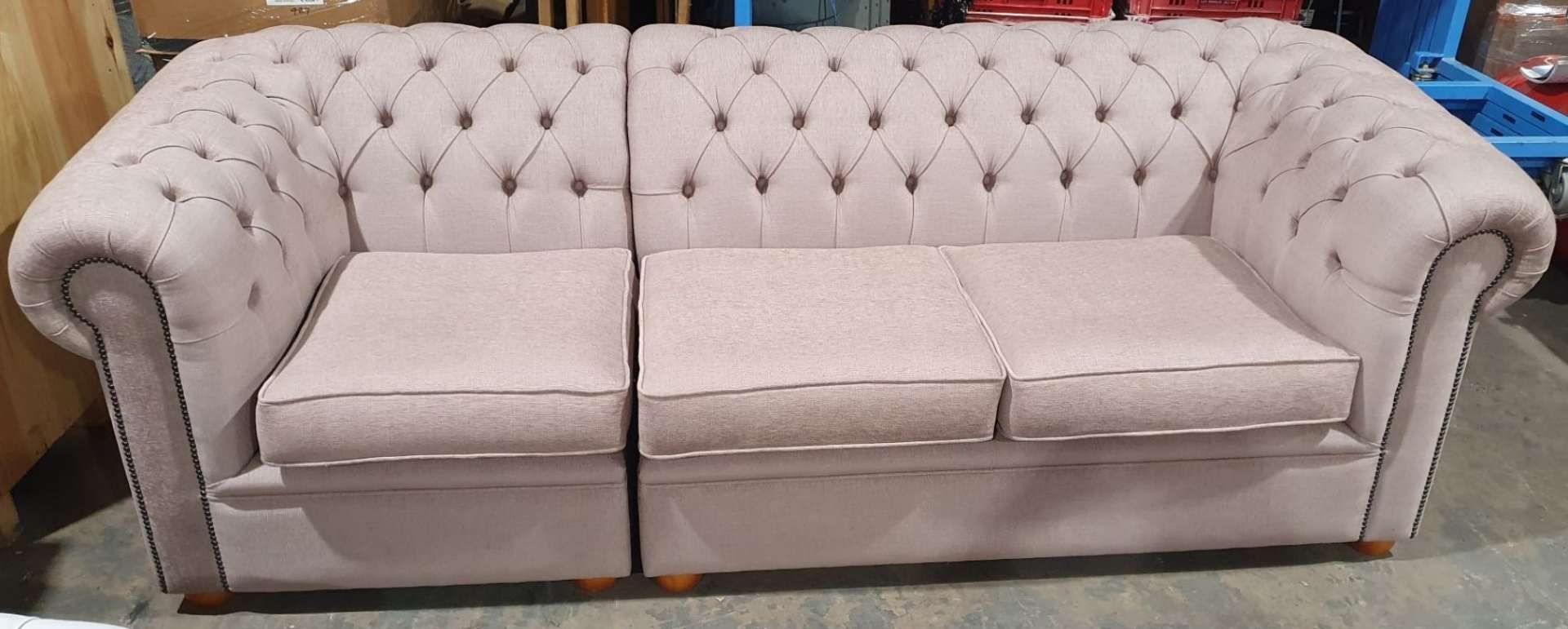 BESPOKE CHESTERFIELD 2 UNIT SOFA - Bild 2 aus 8