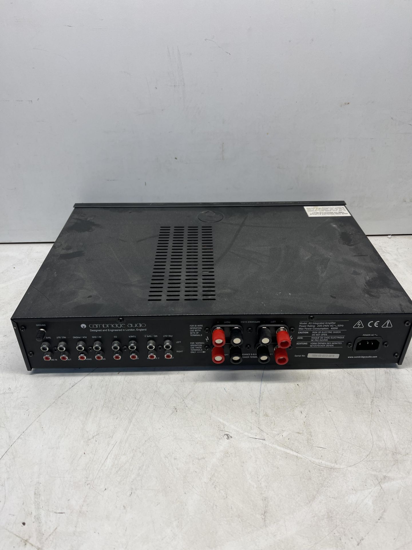 Cambridge Audio A5 Intergrated Amplifier - Image 4 of 5