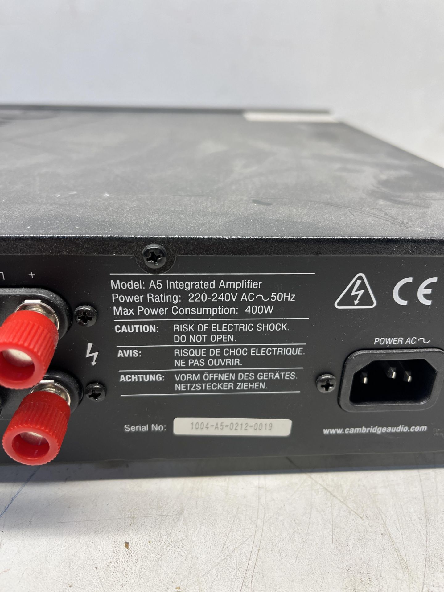 Cambridge Audio A5 Intergrated Amplifier - Bild 5 aus 5