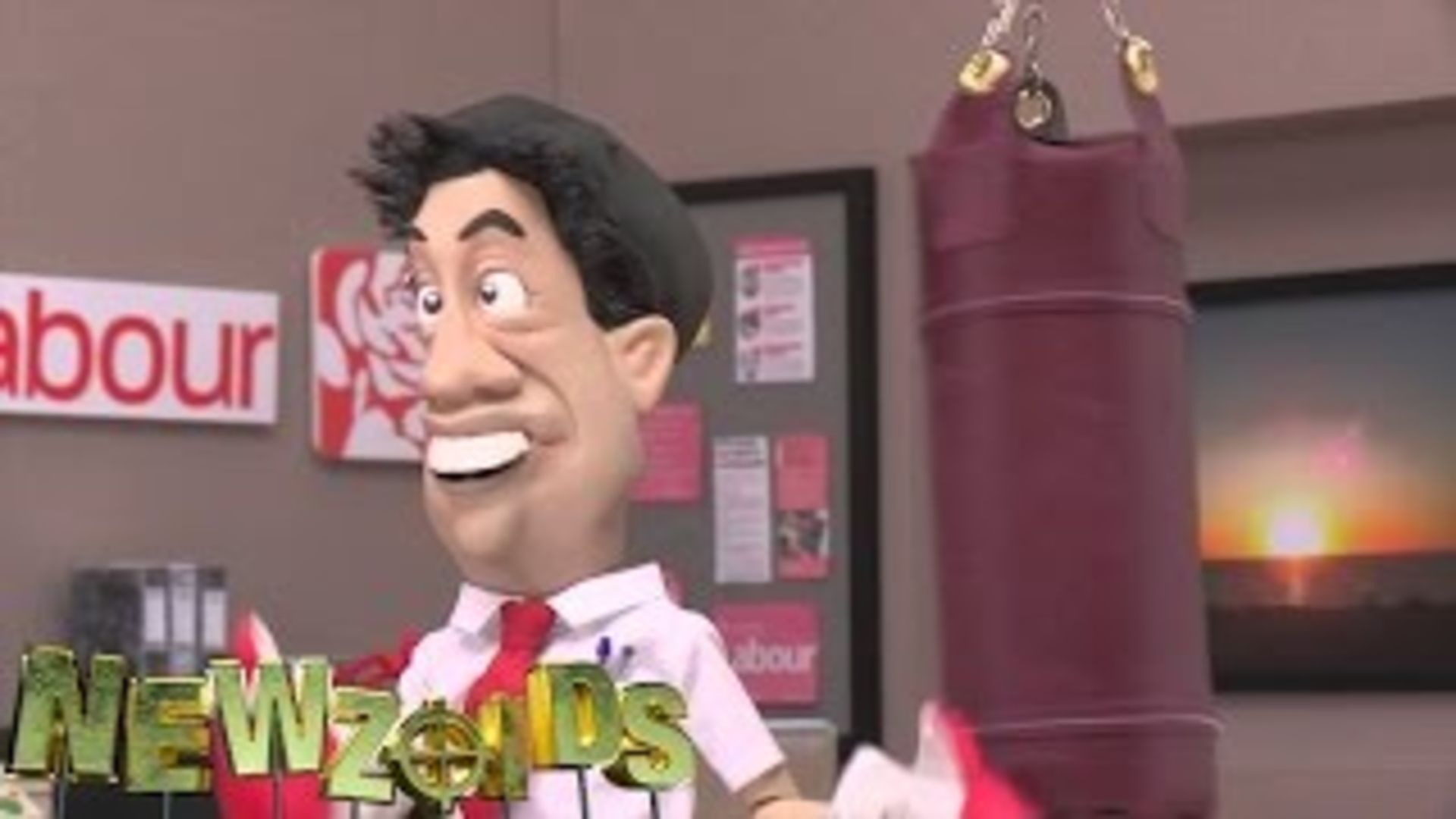 Newzoid puppet - Ed Milliband